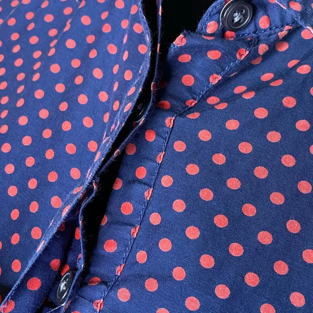 J. Crew XS polkadot top